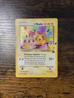 Pokemon Pikachu Birthday 24/53 Celebrations: Classic Collection Holo - Image 1