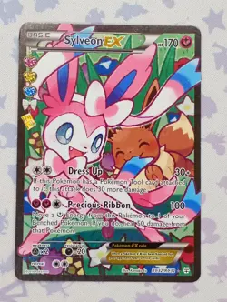 Sylveon EX RC32/RC32 Ultra Rare Holo MP Generations 2016 Pokemon TCG - Image 1
