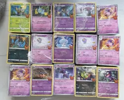 1500 X Pokemon Tcg Trick Or Trade Bulk Commons Non-holo Job Lot Halloween - Image 1