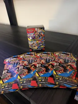 Pokemon Mega Evolution Small Lot of Booster Bundle and Sleeves. New Unopened - Image 1