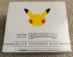🔥Pokemon TCG 25th Anniversary Celebration Elite Trainer Box Sealed (Read Below) 820650809439 - Image 1