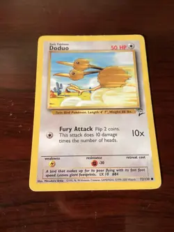 DODUO 72/130 BASE SET 2 POKEMON COMMON - Image 1