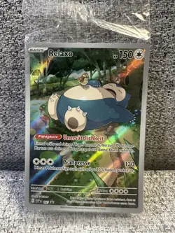 Relaxo SVP 051 Black Star Promo Deutsch NM Pokemon - Image 1