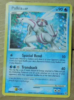 Palkia 11/130 Rare Holo Diamond & Pearl Set Pokemon MP - Image 2