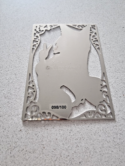 Miyabi Zenless Zone Zero 098/100 Silber limited Metall Waifu Goddess Story Card - Image 2