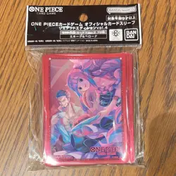 ONE PIECE Dracule Mihawk & Perona 70 Sleeves Official Card Limited Card Bandai - Image 1