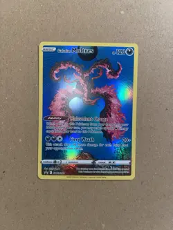 Galarian Moltres SWSH284 Holo Black Star Crown Zenith Promo Pokemon Card NM - Image 2