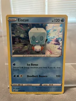 Pokemon Card - Eiscue - SWSH128 - Sword & Shield Black Star Promo Holo - Image 1