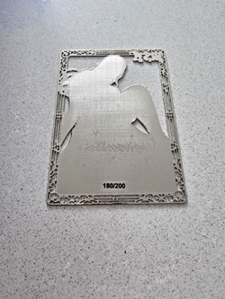 Nico Robin - One Piece 180/200 Silber limited Metall Waifu Goddess Story Card - Image 2