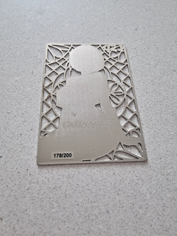 Rem - Re: Zero 178/200 Silber limited Metall Waifu Goddess Story Card - Image 2