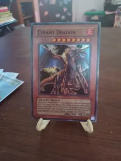 Yu-Gi-Oh Tyrant Dragon RP02-EN056 Super Rare Card Near Mint Condition - Image 1