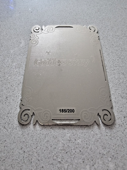 2B - NieR: Automata 185/200 Silber limited Metall Waifu Goddess Story Card - Image 2