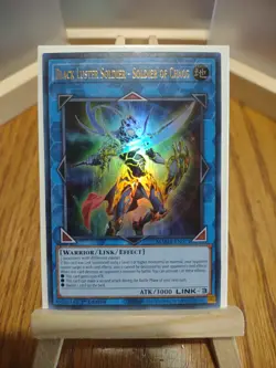 YuGiOh Card Black Luster Soldier - Soldier of Chaos MAMA-EN073 Ultra Rare 1st Ed - Image 1