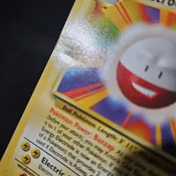 ELECTRODE 21/102 BASE Set - Rare WOTC Vintage Pokemon Card 1999 - MP - Image 3