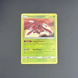 Shining Genesect - 9/73 - Pokemon Shining Legends Sun & Moon Ultra Rare Card NM - Image 1
