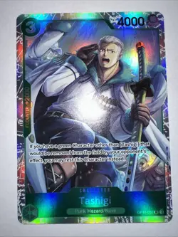 Tashigi OP10-032 SR Royal Blood ONE PIECE TCG Card English Secret Rare M/NM - Image 2