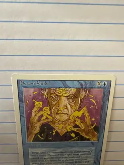 MTG - Magic the Gathering - Revised Edition (1994) - Power Sink - Image 5