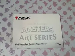 MTG - Mirri, Weatherlight Duelist - 28/81 - Art Series - Image 2