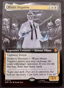 Mister Negative (Borderless) M 0274 MTG Spider-Man Magic - Image 1