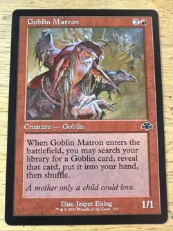 Goblin Matron NM/M* RETRO Dominaria Remastered ENGLISH 323 mtg - - Image 1