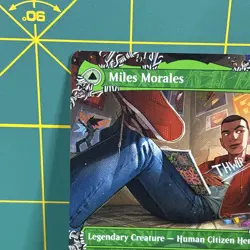 Miles Morales 0211 Borderless Marvel's Spider-Man SPM MTG Mythic Rare Magic New - Image 3