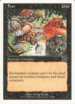 Fear Classic MTG Core Set 6th Edition Regular - Image 1