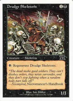 Drudge Skeletons Classic MTG Core Set 6th Edition Regular - Image 1