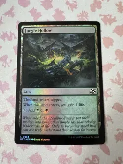 MTG - Jungle Hollow - DFT - 0256 - 1.Auflage - Image 1