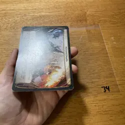 🌊☄ Mirrored Depths - MTG Oversize - Planechase - DCI WPN Gateway Promo 44 L34 - Image 3