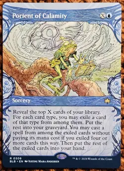 ✨Portent of Calamity✨ MTG | Bloomburrow | Showcase | NM/M | R 0306 - Image 1