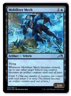 Mobilizer Mech NM* FOIL Kamigawa Neon Dynasty 065/302 mtg -UnltdCards - Image 1
