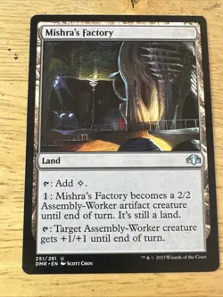 Mishra's Factory (251) Dominaria Remastered DMR MTG Magic - Image 1