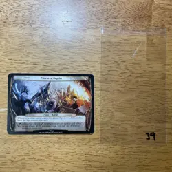🌊☄ Mirrored Depths - MTG Oversize - Planechase - DCI WPN Gateway Promo 44 L39 - Image 1