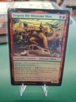 Stegron the Dinosaur Man C Foil #95 | SPM Marvel's Spider-Man | MTG - Image 1