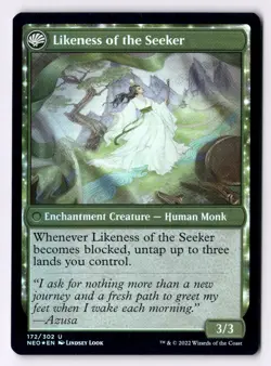 Azuza's Many Journeys NM* FOIL Kamigawa Neon Dynasty 172/302 mtg -UnltdCards - Image 2