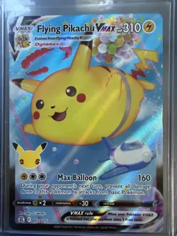 Flying Pikachu VMAX 007/025 Celebrations Pokemon 2021 - Image 1