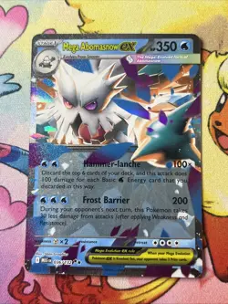 Mega Abomasnow Ex 36/132 Mega Evolution MEG -Near Mint- Pokemon TCG - Image 1
