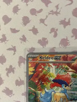Keldeo ex 167/086 SIR Full Art - Pokemon TCG SV White Flare - (Pack Fresh) NM+/M - Image 2