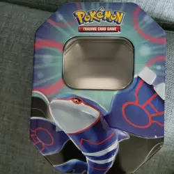 2015 Pokemon TCG XY Legends of Hoenn Kyogre Tin collection collectable rare - Image 1