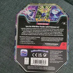 2015 Pokemon TCG XY Legends of Hoenn Kyogre Tin collection collectable rare - Image 3