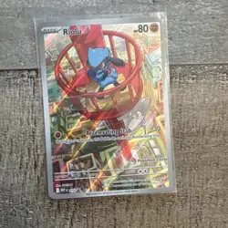 Riolu Pokemon Center Exclusive Mega Evolution Promo Holo - Image 1