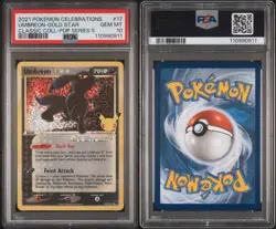 PSA 10 💎 2021 Pokemon Celebrations Umbreon Gold Star Classic Collection - Image 3