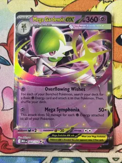 Mega Gardevoir Ex 060/132 Mega Evolutions Pokemon Pack Fresh NM - Image 1