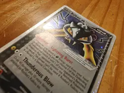 Rocket's Raikou ex 108/107 Deoxys Holo Rare Pokemon TCG Nintendo - Image 4