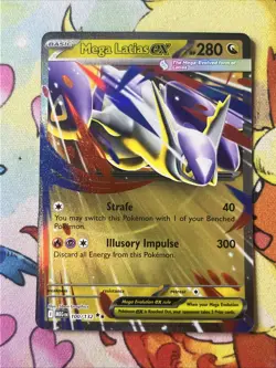 Mega Latias ex 100/132 Double Rare - Pokemon TCG Mega Evolution - NM - Image 1