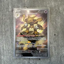 Mega Evolutions - Alakazam 009 Stamped Pokemon Center Promo - NM Pack Fresh - Image 1