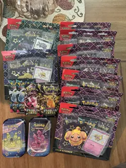 36x Sealed Paldean Fates Pokemon Scarlet Violet Booster Packs - Image 1