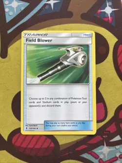 Pokemon Field Blower 125/145 - Non Holo - Excellent - SM Guardians Rising - Image 1
