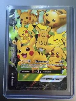 2021 Pokemon Pikachu V-Union SWSH Black Star Promos #SWSH141 Near Mint - Image 1