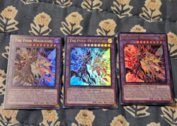 The Dark Magicians x3 Ultra Rare Ra04 Yugioh - Image 1